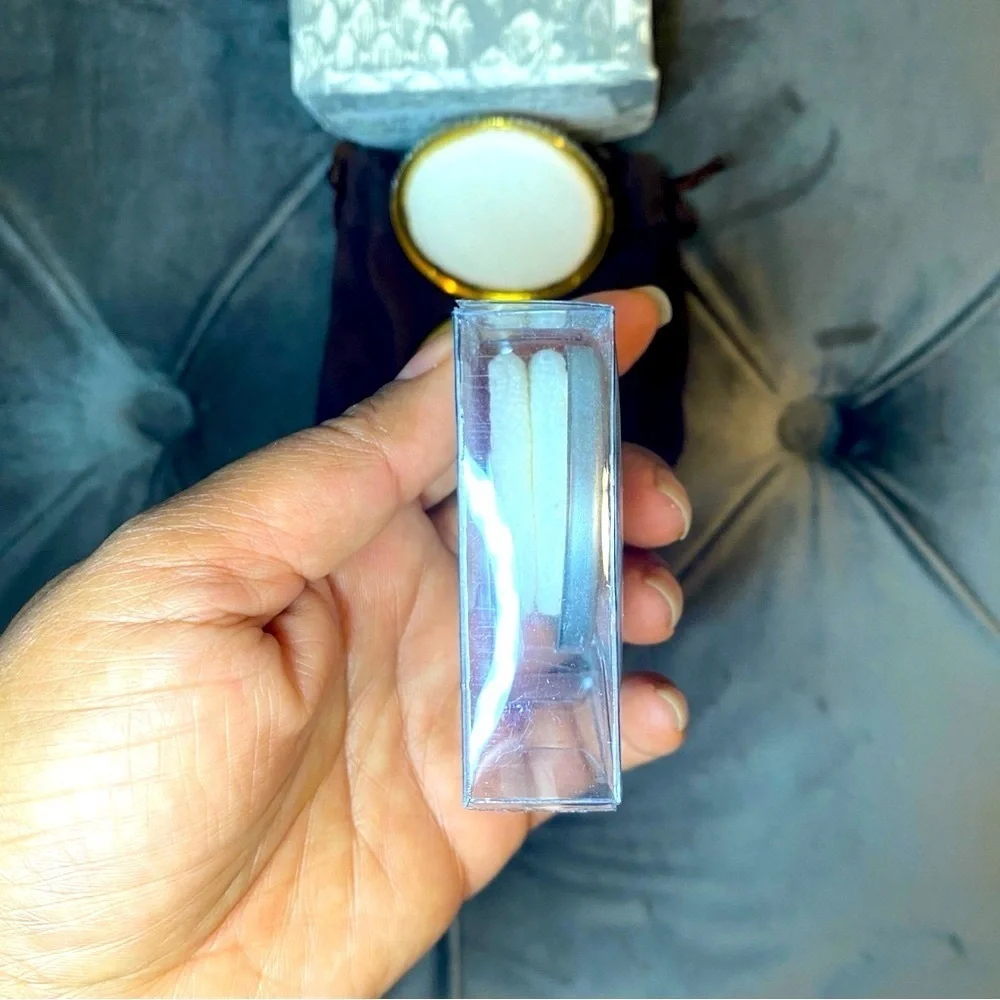 NIB Vintage and Rare Judith Leiber Compact Mirror Swarovski Crystals with Powder